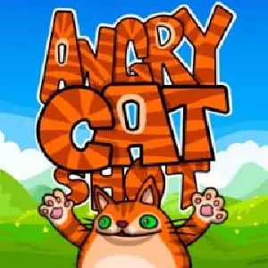 Play Free Disparo de gato enojado Game Online