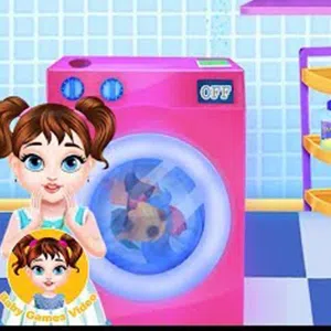 Play Free Baby Taylor Caring Story Wäsche Game Online