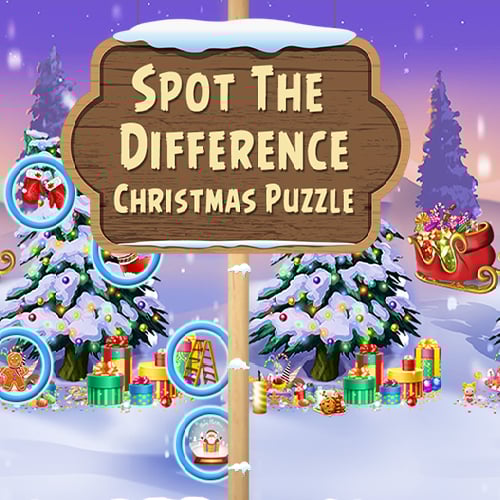 Play Free Diferencias de tiempo de Navidad Game Online
