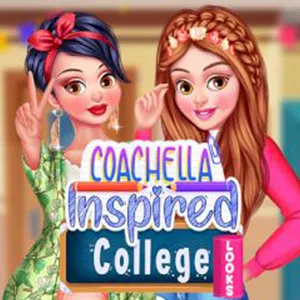 Play Free Coachella Inspired College Looks Game Online