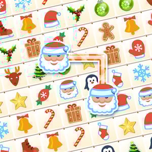 Play Free Onet Winter Christmas Mahjong Game Online