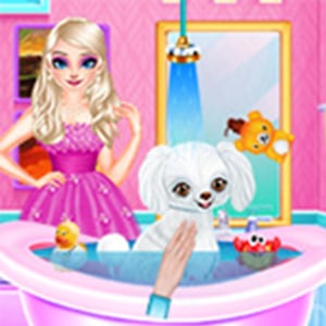 Free Game Princess Elsa New Poodle Friend