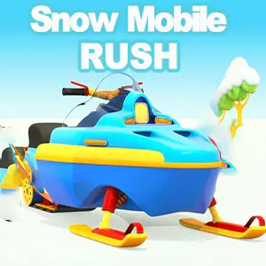 Play Free Snow Mobile Rush Game Online