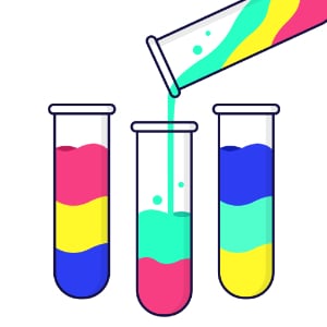 Free Game Sort Water Color Puzzle