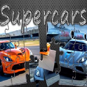 Free Game Supercars Puzzle