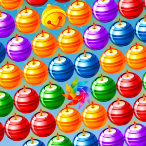 Play Free Winter Bubbles Game Online