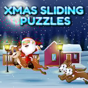 Play Free Xmas Sliding Puzzles Game Online
